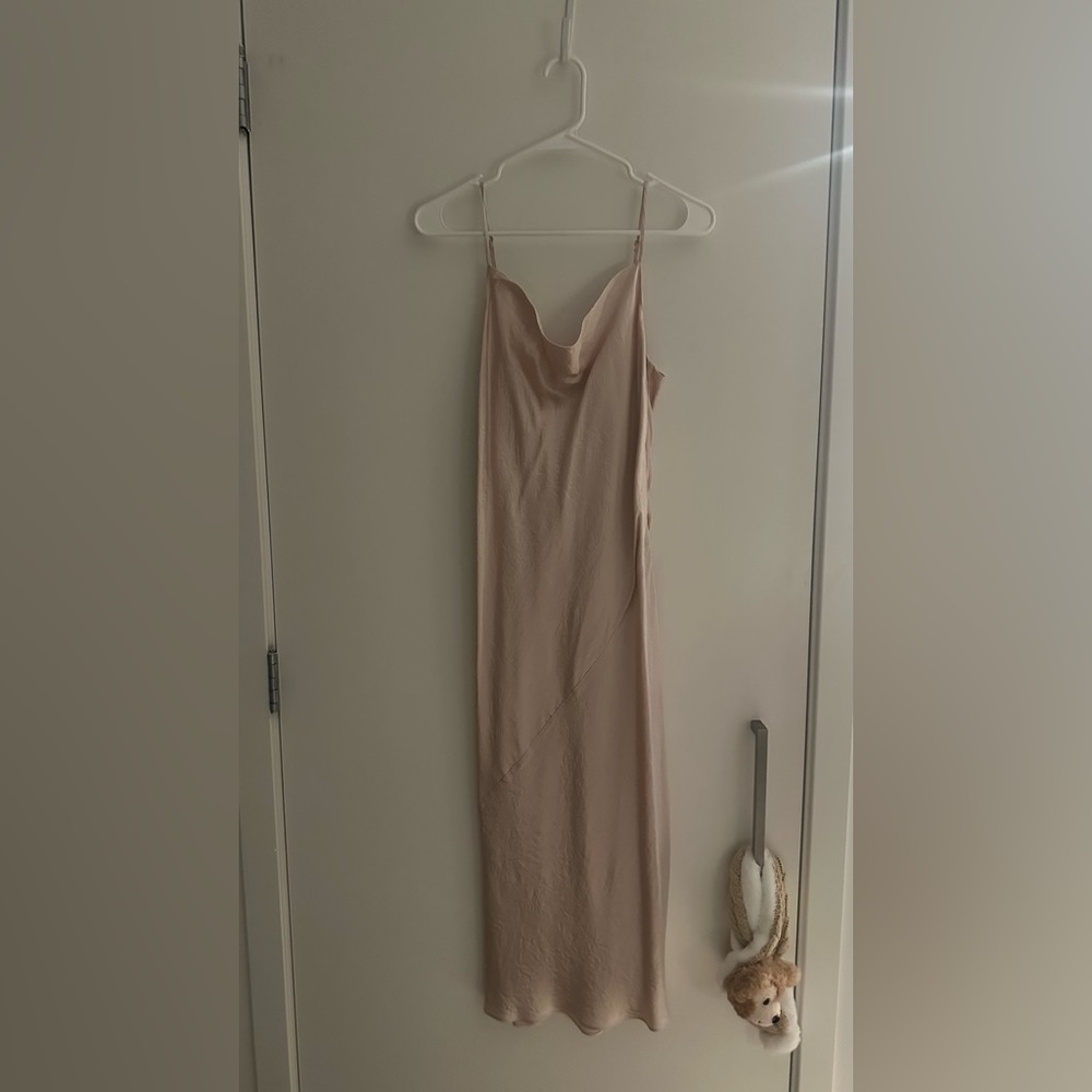 Aritzia Babaton Model Slip Midi Dress